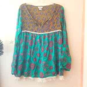 Bohehmian Style Summer Blouse